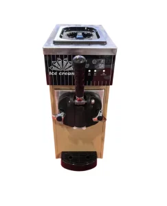 Automatic Milk Based Ice Cream Maker Soft Serve Machine for Commercial Use