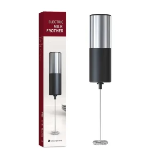 Automatic Milk Frother Eco Friendly Stainless Steel Custom Portable USB Rechargeable Handheld Electric Mixer Coffee Tea Beater