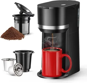Automatic Mini Capsule Coffee Machine Maker High Temperture Fast Brewing Electric Single Cup Coffee Machine for Coffee