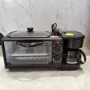 Automatic Multifunction 3in One Oven Multifunction 3 in 1 Breakfast Makers Breakfast Maker 3 in 1 Machine Micro Onde Four
