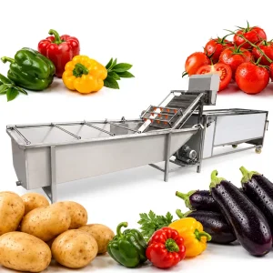 Automatic Multifunctional Bubble Washing Machine Lifter for Broccoli Carrot Pepper Cucumber Potato Fruit Vegetable