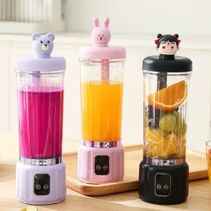Automatic Multifunctional Cartoon Juice Blender Compact Home Use Portable Rechargeable 150W Fruit Ice Crusher Juice Cup UK