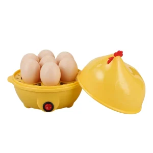 Automatic Plastic Rapid Cooking Electric Egg Poacher Steamer Cooker with Auto Shut Off