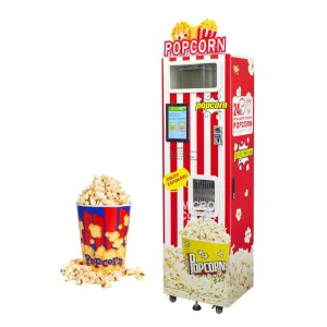 Automatic Popcorn Machine 2000W High Efficiency Ideal for Professional and Commercial Popcorn Makers