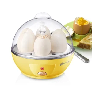 Automatic Power off 6 Eggs Maker Boiler Cooker Steamer Poacher Multifunctional Mini Electric Egg Cooker Boiler