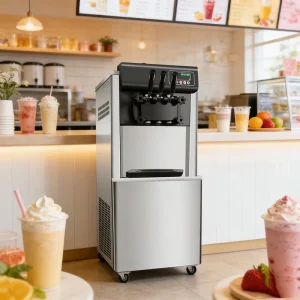 Automatic Self-service Ice Cream Machine Ice Cream Machine With Space Self-service Ice Cream Machine