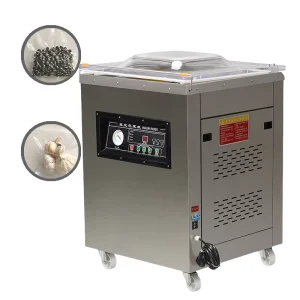 Automatic Single Chamber Vacuum Sealer Vacuum Packaging Machine for Food Meat Fish and Fruit Seafood