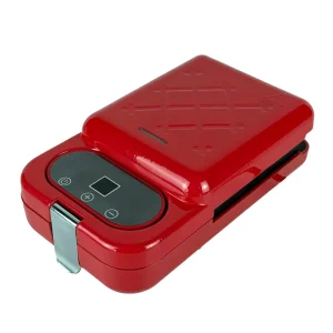 Automatic Single Slice 650W Multi Plate Sandwich Maker 220 240V Non Stick Coating Plates 30 Minute Digital Timer Cord