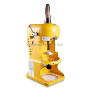 Automatic Snow Ice Crusher Shaver Shaving Machine