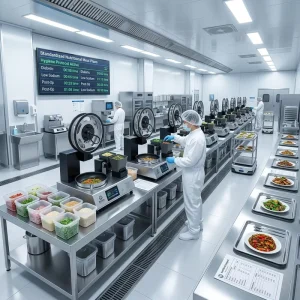 Automatic Stainless Steel 304 Cooking Machine for Night Market Stall Digital Touchscreen