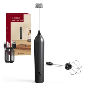 Automatic Stainless Steel Portable Rechargeable Handheld Electric Milk Frother