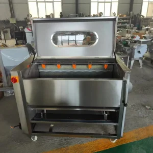 Automatic Stainless Steel Vegetable Fruit Washer Tomato Carrot Washing Machine Commercial Fruit and Vegetable Machine