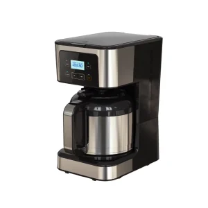 Automatic Touch Panel Led Display Screen Drip Coffee Maker with Thermal Jar