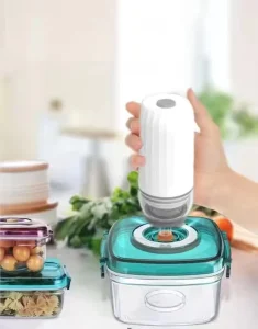 Automatic Vacuum Food Sealers Mini Household Vacuum Preservation Machine Electric Vacuum Sealer