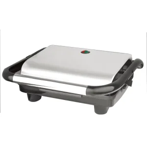 BBQ Grill Professional Non-stick Electric Griddle Sandwich Press Panini Grill Sandwich Plates 188*290 Mm 29.4*24.2CM Household