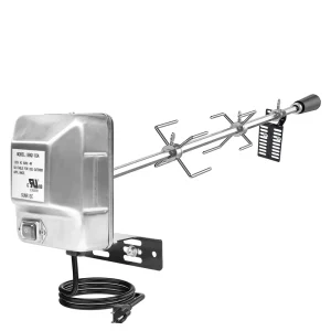BBQ Smoker Motor Stainless Steel Rotary Grill Kit With Pellet Grill Metal Motor for Different Size Grill Machine