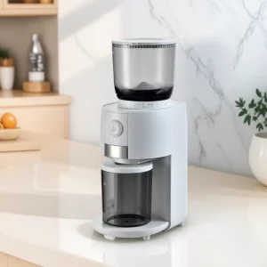 BD-CG012A Coffee Grinder with Portafilter Holder 40mm S.S. Conical Burr 38 Grind Settings for Home and Commercial Use