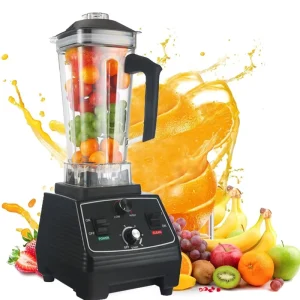 BPA Free 1500W Professional Multi Purpose Nutri Blender Mixer 2L Capacity 9 Speed Variable Settings Push Button Household Hotel