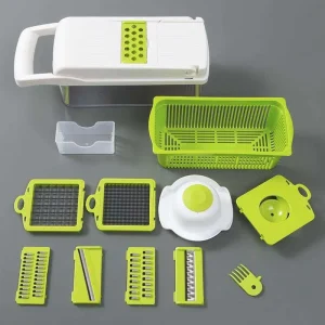 BPA free Plastic Dishwasher safe Slicer Sharp Blades Efficient Food Prep Kitchen Helper Multipurpose Cutter Vegetable Grater