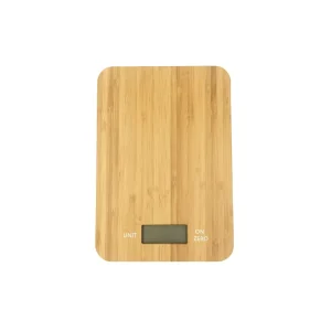 BSCI 10kg Electronic Digital Kitchen Scale Natural Bamboo Kitchen Weight Scales Factory Price