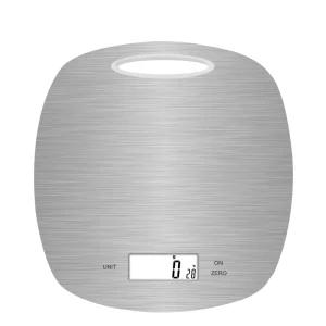 BSCI 20kg 1g Electronic Portable Digital Food Weighing Kitchen Scale Stainless Steel Platform Timer Function