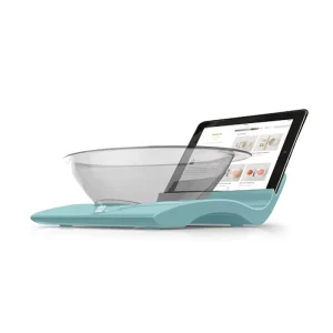 BSCI Electronic Digital Food Weighing Kitchen Scale with Plastic Bowl 5kg Phone Holder DGCCRF Food Grade