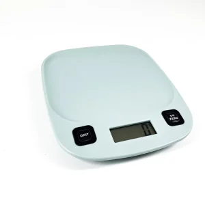 BSCI Electronic Kitchen Weight Scale Mini Kitchen Food Scale 5kg/1g ABS Plastic Platform Printing logo Factory Price