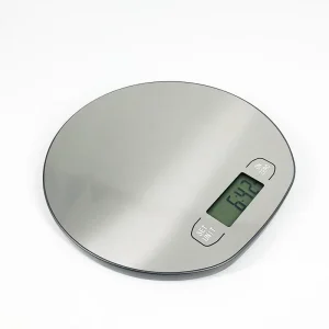 BSCI Factory OEM Color Stainless Steel Platform Digital Kitchen Scale Food Scale 15kg Timer Function