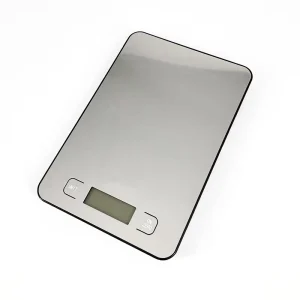 BSCI Stainless Steel Platform Digital Kitchen Scale Cooking Electronic Food Weighing Scale 10kg
