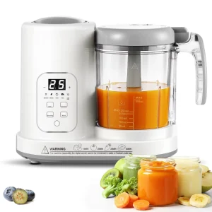 Baby Food Maker Pro Steamer Blender 4 in 1 Auto Steam Blend and Puree Maker with Self Clean for Healthy Baby BFA609TW1