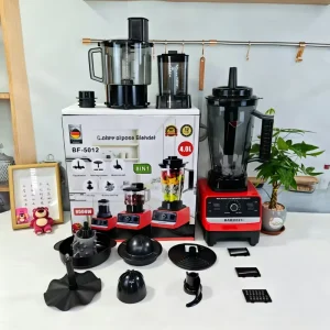 Bardefu 8 in 1 Heavy Duty Multifunctional Commercial Blender 9500W High Power Food Processor Multi Purpose Juicer Combo