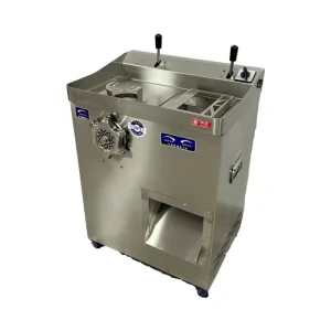 Basin-type Right-angle Single Motor All Steel Automatic Meat Grinder Slicer Machine for Home Use Restaurant Farm Meat Processing