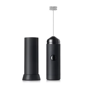 Battery Operated Automatic Hand Milk Frother Electric Coffee Frother with Stainless Steel Whisk