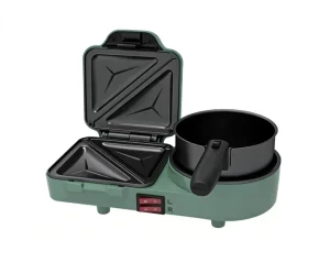 Best Seller 3 in 1 Function No stick Plates for Easy Cleaning Direct Manufacturer Separate Heating Sandwich&waffle Maker