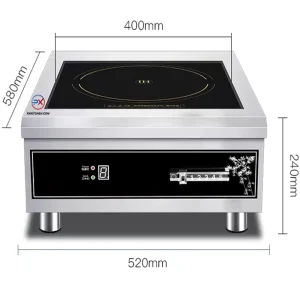 Best-Selling Custom Electric Portable 6000W Single Burner Commercial Induction Stove Hotpot Function for Factory School