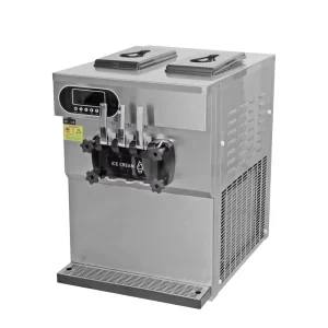 Big Capacity 28~38L/H 2400W Desktop Ice Cream Maker Soft Serve Ice Cream Machine Stainless Steel Handle Ice Cream Store