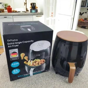 Big Capacity 6l Electric Oil Free Hot Air Deep Fryer Digital Machine Oven Air Fryers in Stock Kitchen Appliances KA03001