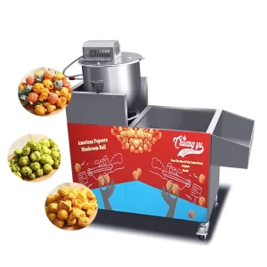 Big Capacity Automatic Industrial Gas Electric Popcorn Machine
