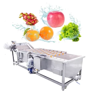 Big Capacity Bubble Vegetable Washer Machine Potato Radish Fruits and Vegetable Washing Machine