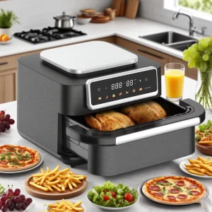 Big Capacity Custom Smart Air Fryer Multifunctional Microwave Air Fryer 10L Digital Air Fryer Oven XL Capacity