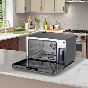 Big Electric Steam Air Fryer Oven Commercial Convection Bakery Steam Air Fryer Oven