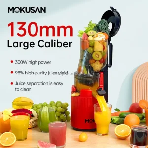 Big Mouth Vegetable Juice Electric Juicer Slow Cold Press Commercial Fruit Juicer Machine for Home Use