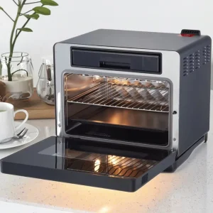 Big Size Steam Air Fryer Oven Kitchen Accessories Rotisserie Dehydrator Digital Electric Steam Air Fryer Oven