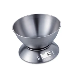 Bilance Da Cucina Digitali Stainless Steel Kitchen Scale with 1.8L Bowl Timer Thermometer for Baking Electronic Food Scale