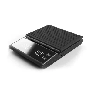 Black 3kg Digital Kitchen Coffee Scale Precision Electronic Weighing Scale with Timer