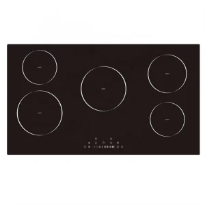 Black 5 Burner Ceramic Plate Stove Infrared Induction Cooker