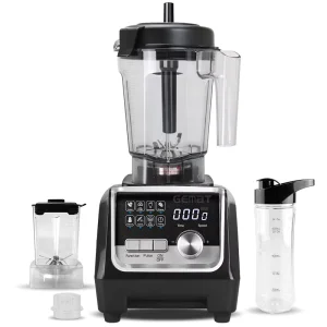 Blender Machine Heavy Duty 3 in 1 Blender Food Processor and Juicer Ice Cream Blend Machine 3hp Soy Milk Maker Blender