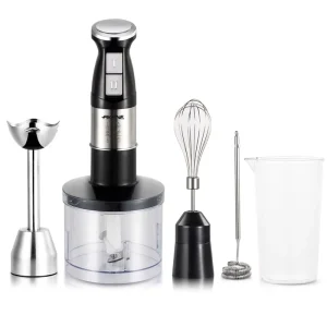 Blender Set 340W 5 in 1 with 4 Blade System and 600ml Measuring Jar