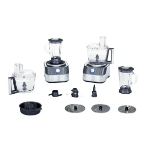 Blenders Heavy Duty Tabletop Food Processor 2.5L Kitchen Machine Dough Stand Electric Food Cooking Grinding Plastic Household