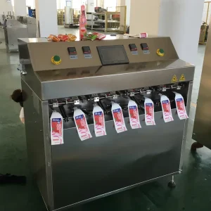 Blending Juice Milk Drinks Soybean Milk Small Shaped Bag Liquid Filling Machine